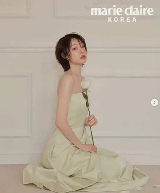 여전히 단아한 매력 발산한 '피겨여왕' 김연아…숏컷으로 완성한 우아한 변신