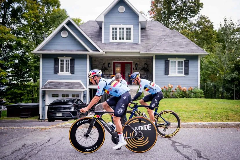 La plupart des favoris dont Remco Evenepoel, Paul Seixas ou Isaac Del Toro sont déjà à Montréal où les Mondiaux commencent ce dimanche