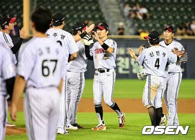 [사진]LG, 48일 만에 2연승