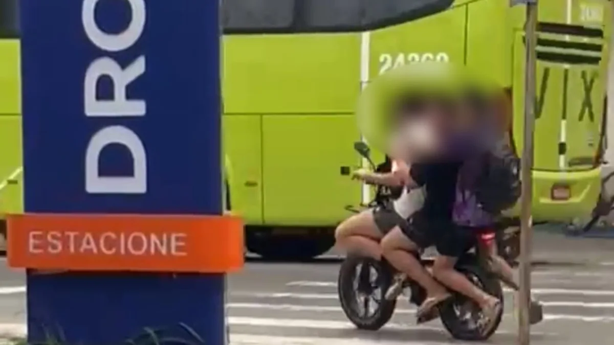 Três adolescentes são flagrados na mesma bike elétrica em Aracruz