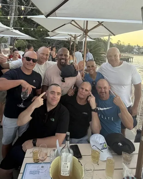 Boks, beach and braai: Rassie and his Bald Squad let their hair down in Perth ahead of Australia Test