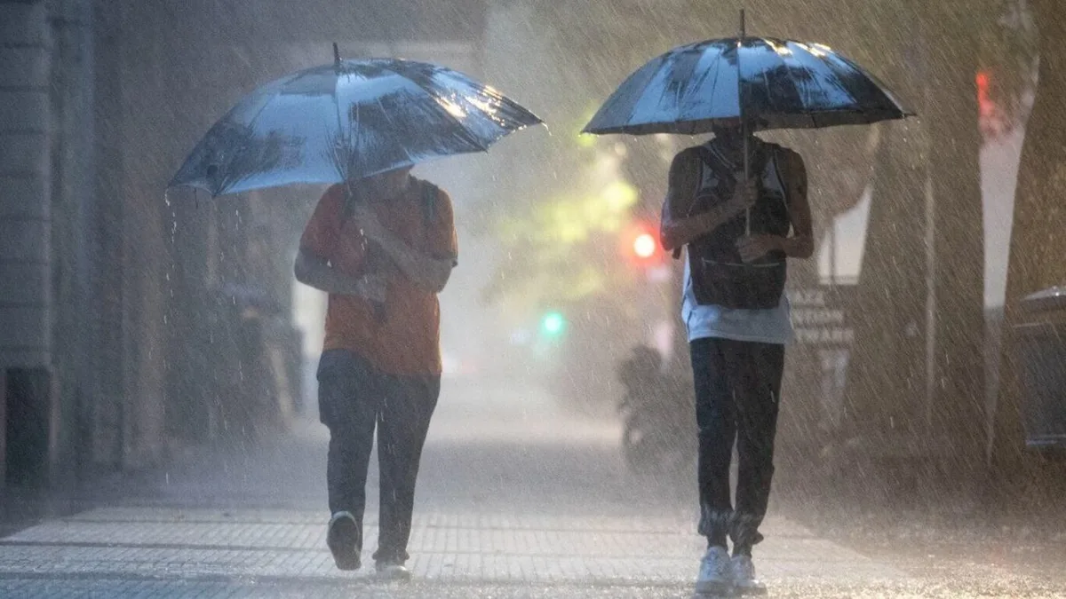 El Servicio Meteorológico pronostica “tormentas fuertes con ráfagas de más de 50 km/h” en Buenos Aires para este domingo 26