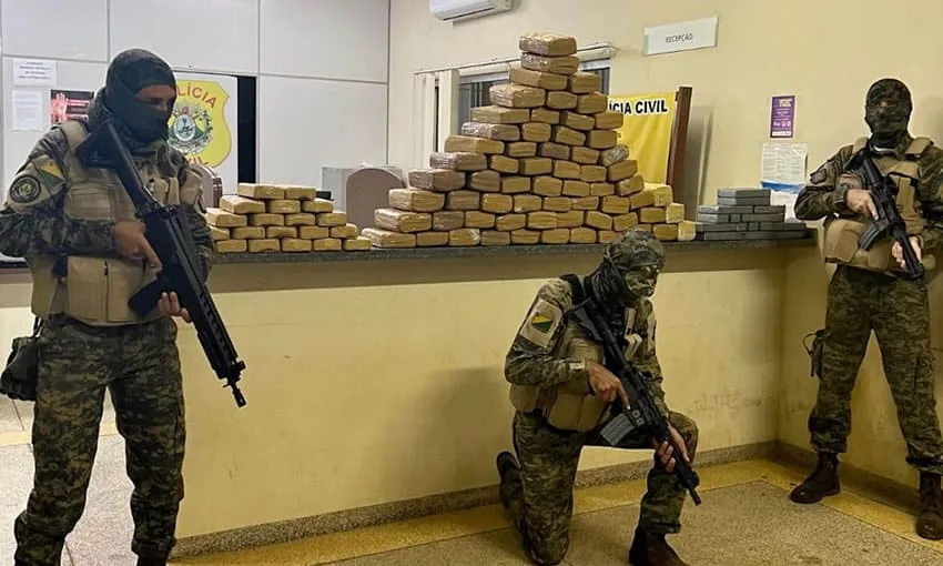 Após divergência, Gefron aponta apreensão recorde de 2,17 toneladas