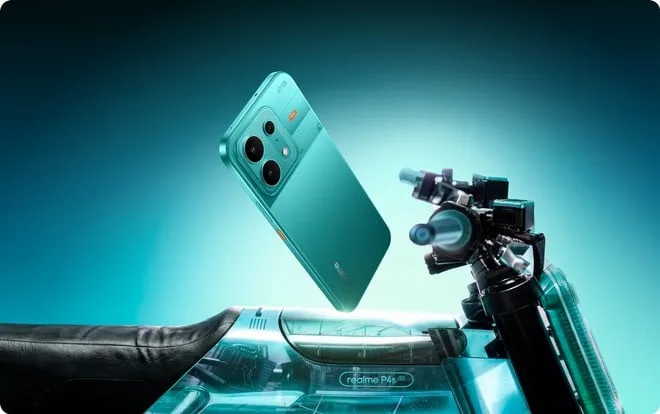 Realme P4s 5G é anunciado com refrigeração avançada, tela de 144 Hz e bateria de 8.000mAh