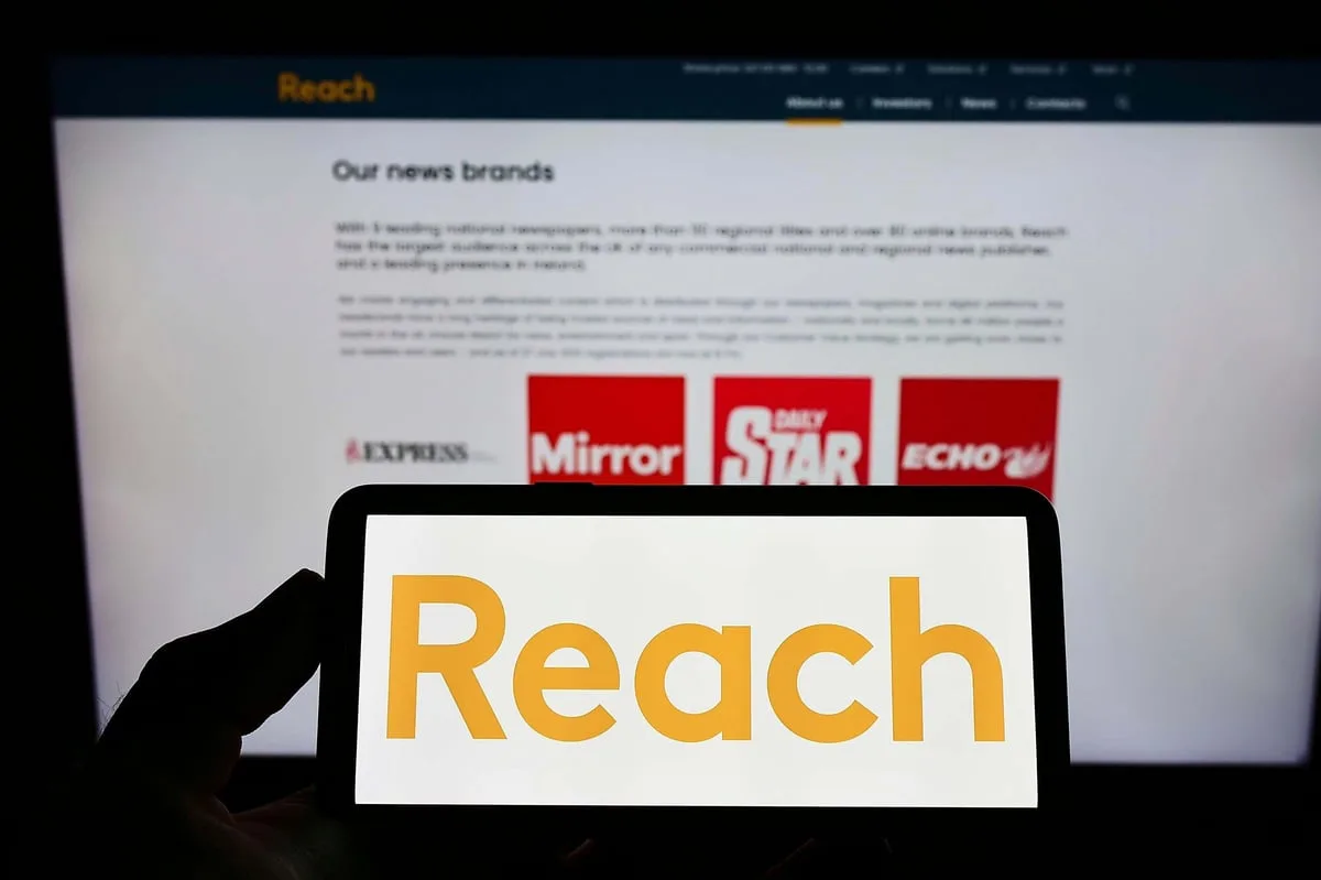 Daily Mirror publisher Reach cutting 220 jobs in editorial overhaul