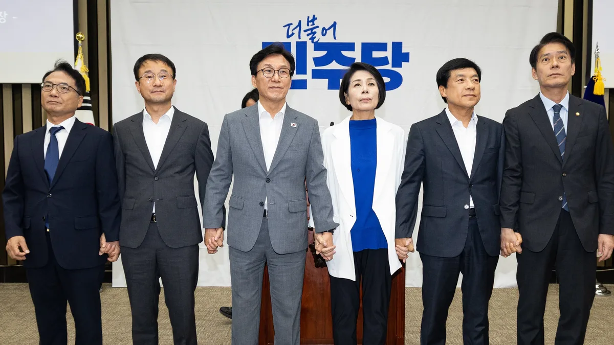 김민석 최고위원 지명에 친청계 반기 “선출하기로 약속했잖나”