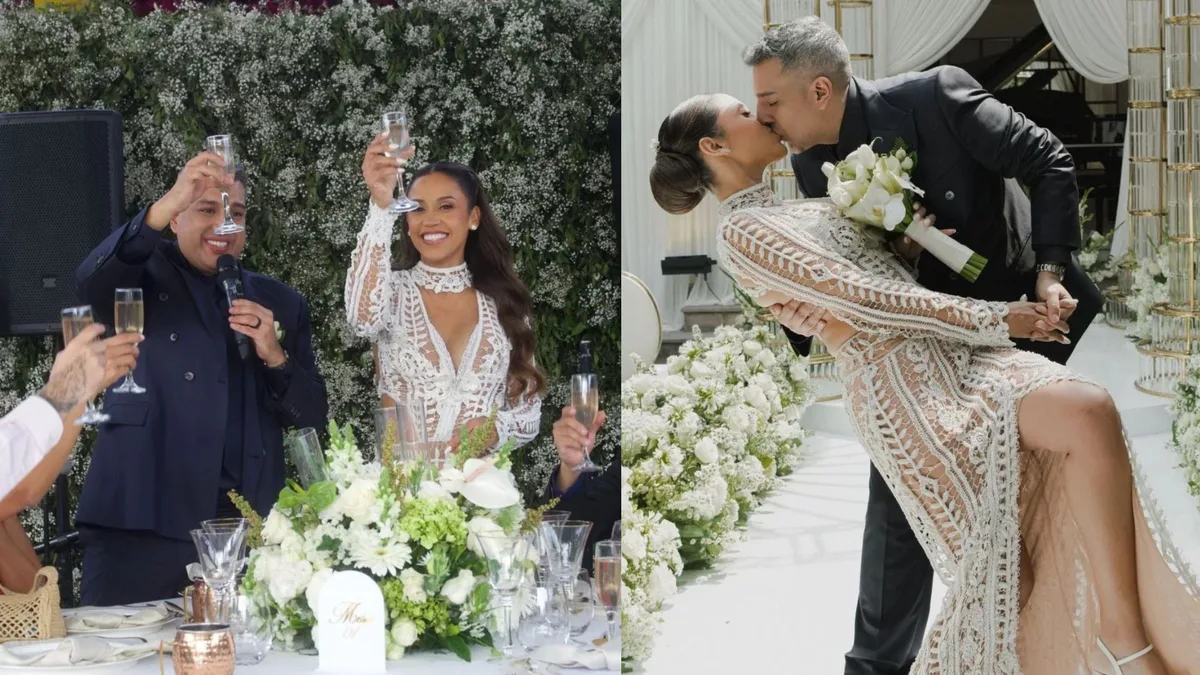 Ricardo Mendoza y Katya Mosquera se casaron: Jorge Luna, Cathy Sáenz y Mateo Garrido-Lecca entre los invitados de la ceremonia