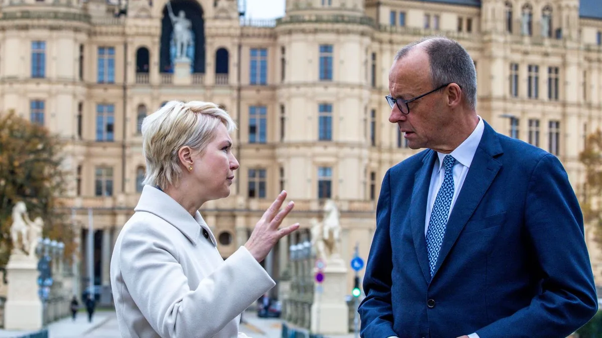 Rentendebatte: Schwesig kritisiert Merz-Äußerungen zur Frührente scharf