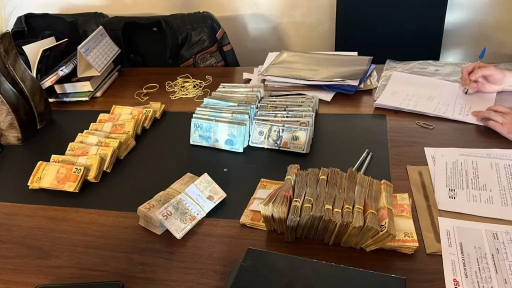 Milton Leite segue foragido após polícia encontrar R$ 287 mil e US$ 89 mil em Sorocaba