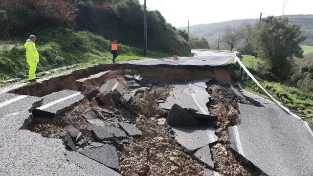 Mau tempo: Obras na EN115 começam esta semana em Arruda dos Vinhos