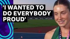 'It was so up and down' - O'Connor wins heptathlon gold