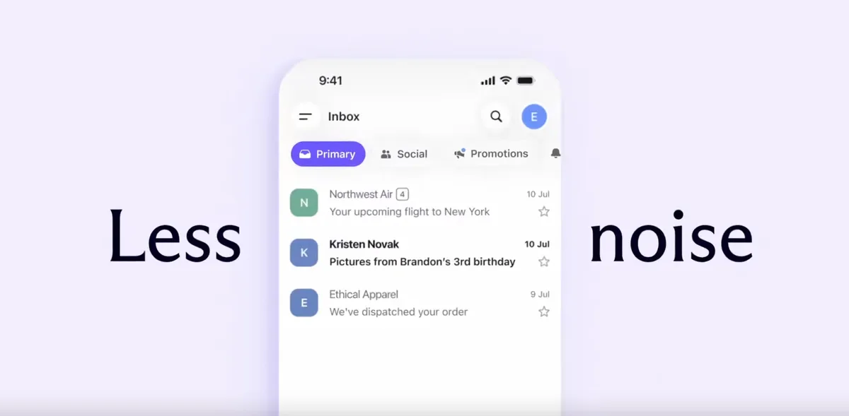 Proton Mail s'inspire de Gmail avec des catégories de tri automatique