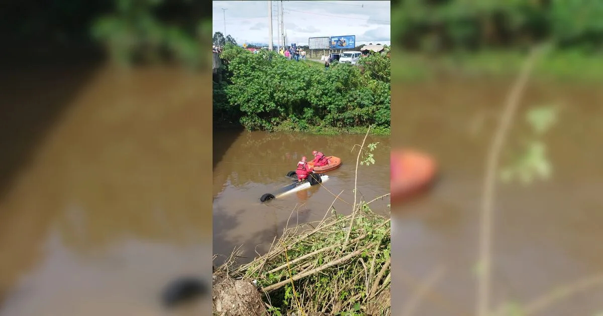 Buscas por mulher que caiu com carro em rio no PR são encerradas neste sábado (15)