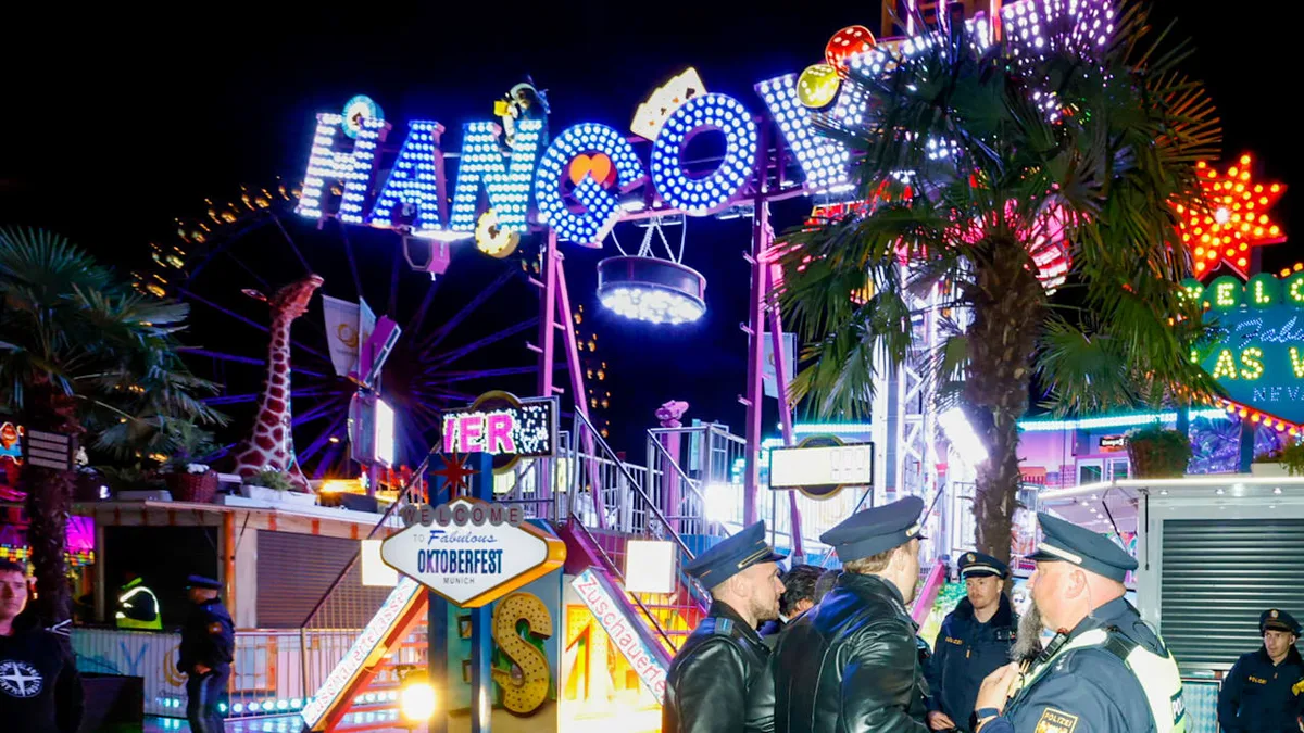 Mann kämpft ums Überleben - Security auf der Wiesn fast totgequetscht