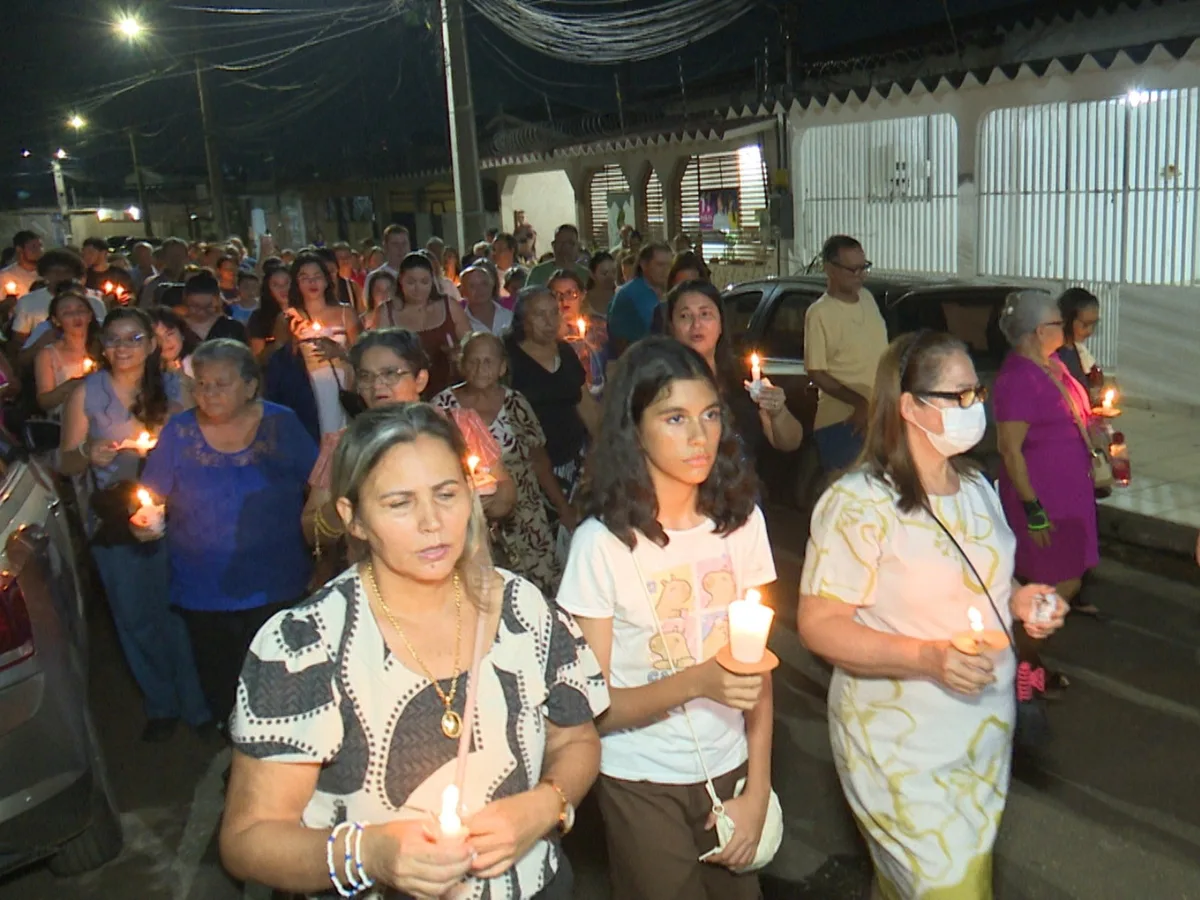 Fiéis celebram Nossa Senhora Aparecida com missa e procissão em Rio Branco: 'Clamor que vem a séculos'