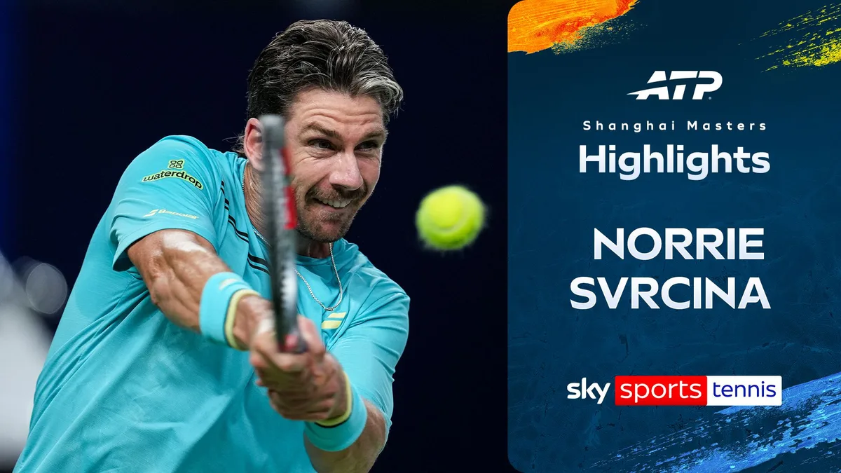 Norrie loses to qualifier Svrcina in first round at Shanghai