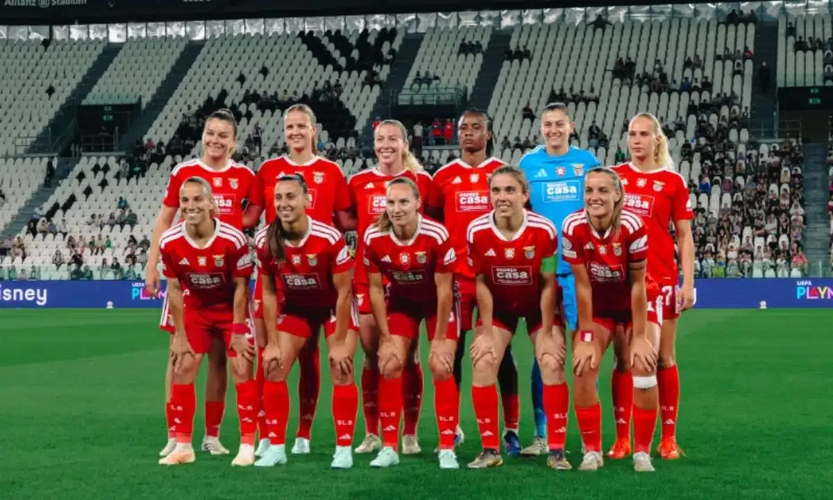 Benfica vence Juventus, e PSG empata na 1ª rodada da Champions Feminina