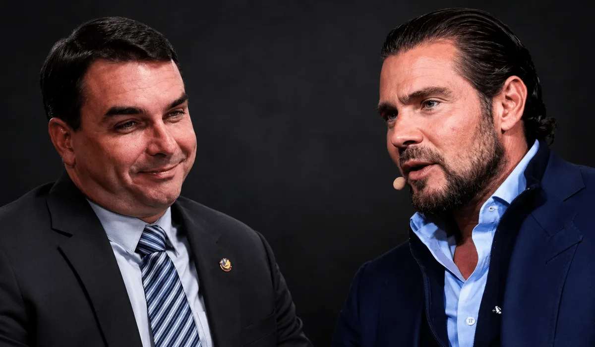 Flávio Bolsonaro e Vorcaro fizeram pelo menos cinco ligações em um mês