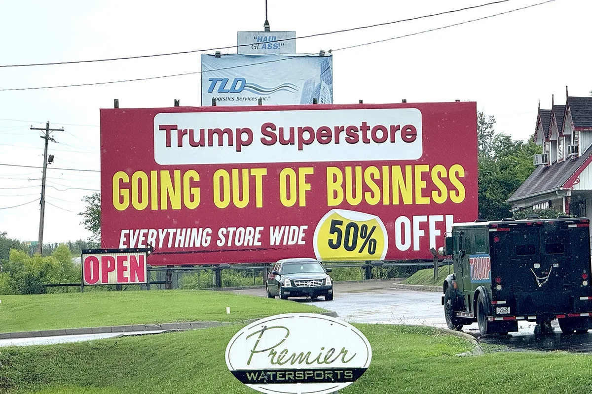 If You Want to Know How Trump 2.0 Is Really Going, I Suggest a Visit to the Dying Trump “Superstore”