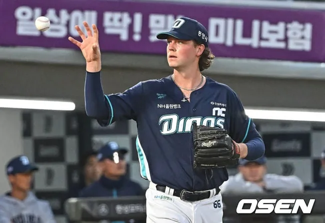 "검진은 이상 없다고 하는데"...'4연승' NC 테일러 어깨 불편감 말소, 복귀도 기약 없다 [오!쎈 창원]