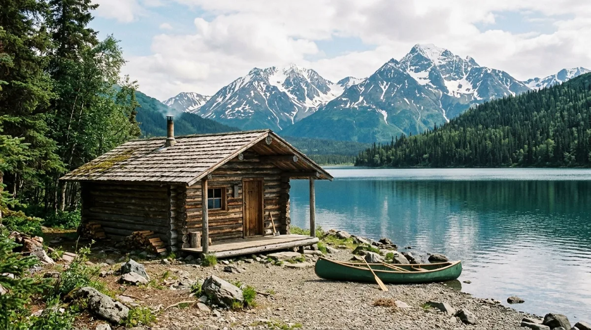 O homem que passou invernos isolado nas florestas do Alasca vivendo em uma cabana que construiu à mão