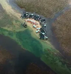 Parece até Caribe, mas águas cristalinas ficam no coração do Pantanal de MS