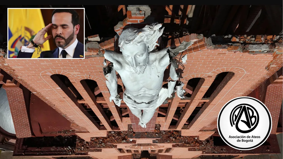 Asociación de Ateos de Bogotá arremetió contra Abelardo de la Espriella por asegurar que Dios lo eligió para enfrentar el terremoto: “Las placas tectónicas no consultan el calendario electoral”