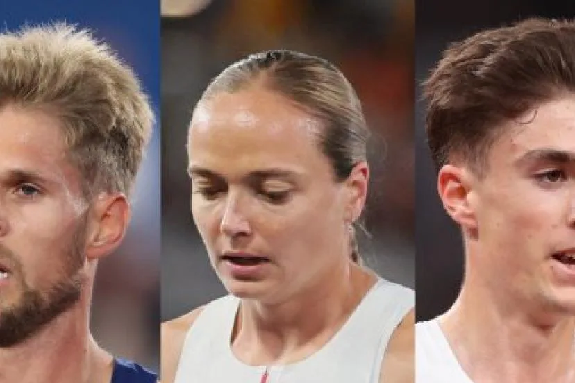 La sélection française pour les Championnats du monde de course sur route avec Jimmy Gressier, Agathe Guillemot et Étienne Daguinos