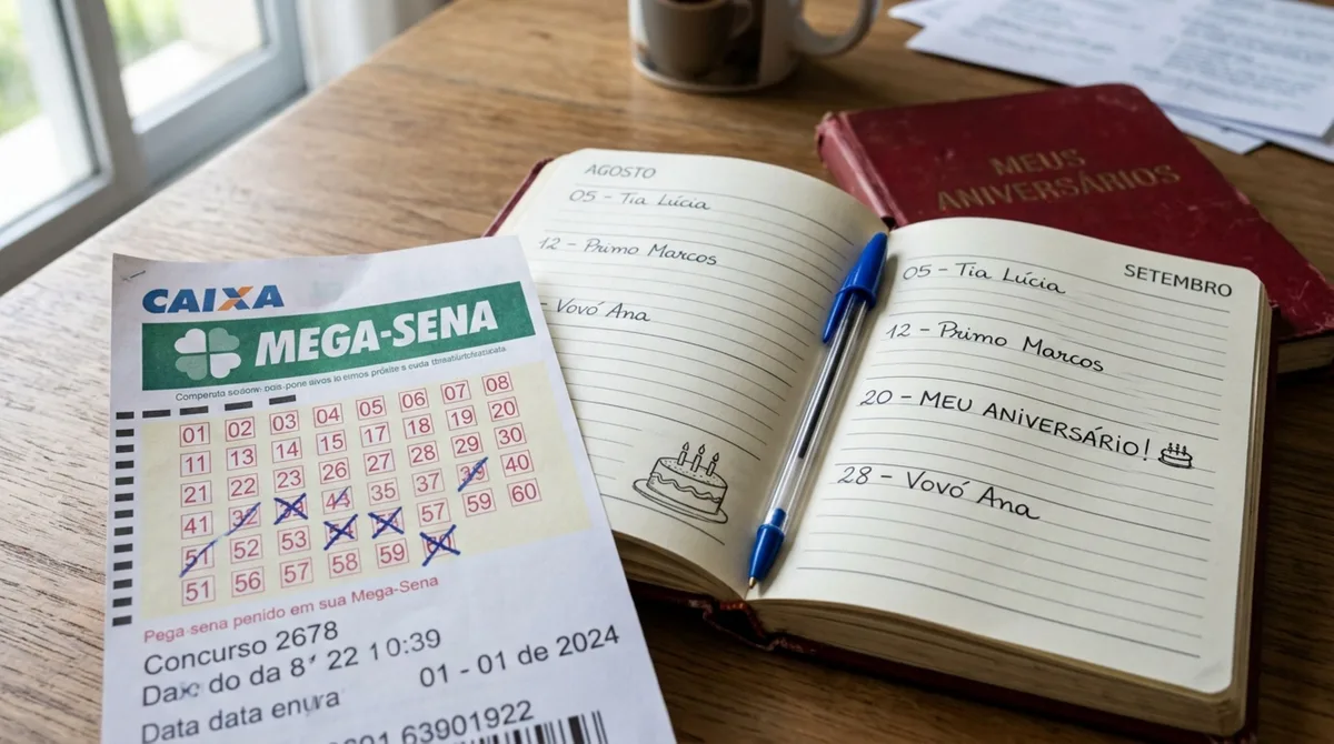 A matemática do calendário mostra que pessoas que apostam apenas em datas de aniversário na Mega-Sena não tornam o jogo mais provável, mas concentram suas escolhas entre os números 1 e 31