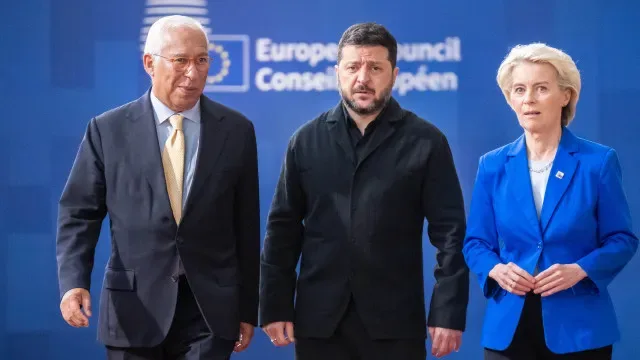 António Costa avisa "caro amigo" Zelensky que pode "contar com a UE"