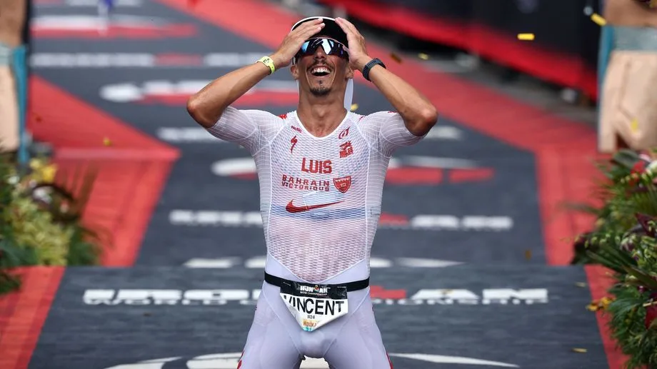 Triathlon : le Français Vincent Luis sacré champion du monde d’Ironman