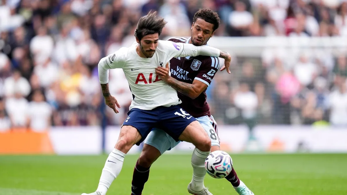 High-spending Tottenham still winless after home loss to Aston Villa
