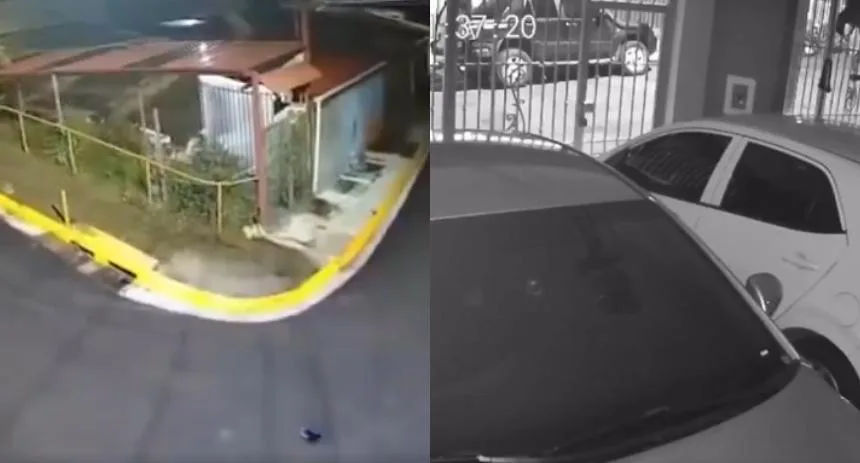 Los impactantes videos del doblete sísmico que sorprendió a Costa Rica la madrugada de este 24Ago