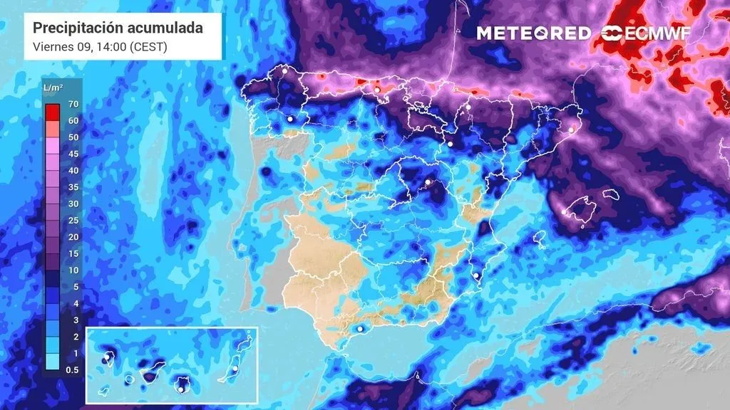 Los meteorólogos coinciden: octubre dará un giro del 9 al 12 con lluvias en casi toda España y temperaturas de otoño