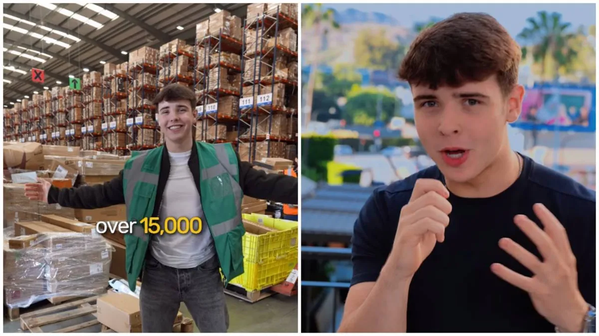Meet Harrison Nott, 16, whose bedroom towel business now makes £750,000 a year