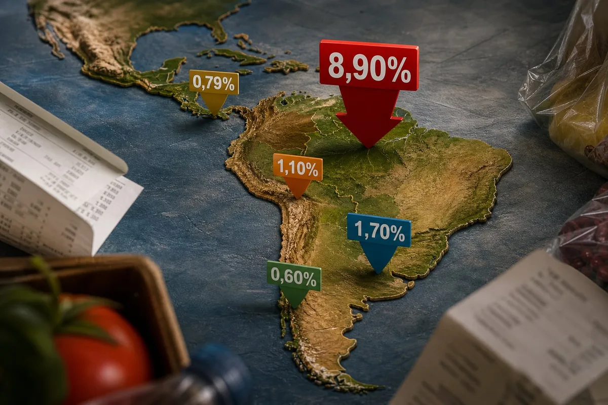 A pesar de la desaceleración, la Argentina sigue siendo el segundo país con mayor inflación de la región