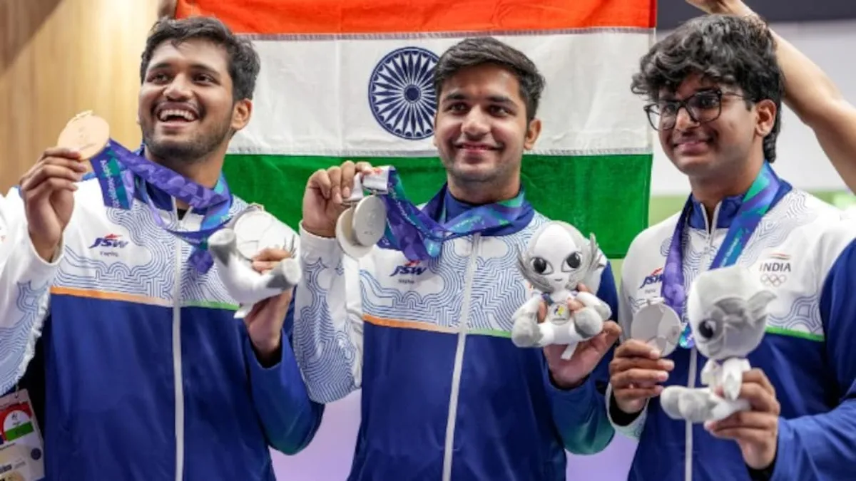 India At Asian Games 2026, Day 2 Wrap-Up: 3 More Shooting Medals; Success In Hockey, Kabaddi, Wushu