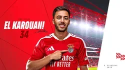 OFICIAL: El Karouani é reforço do Benfica