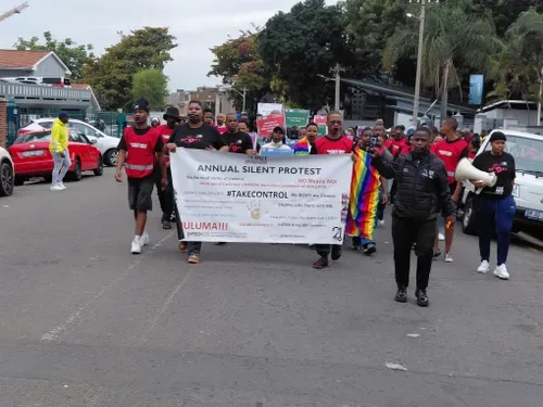 DUT’s 12th silent march in Durban calls for action against gender-based violence