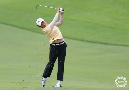 박예지, KLPGA 투어 메이저 대회 KB금융 챔피언십 3R 선두