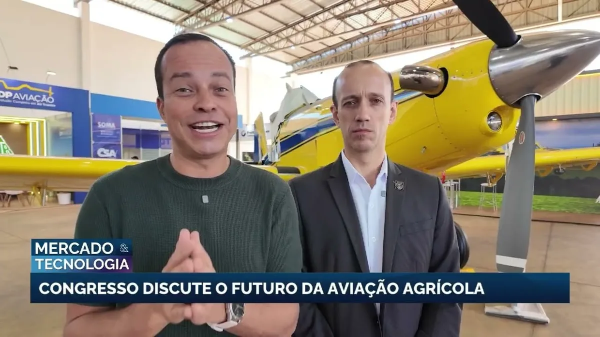 Congresso da aviação agrícola discute inovações e desafios do setor