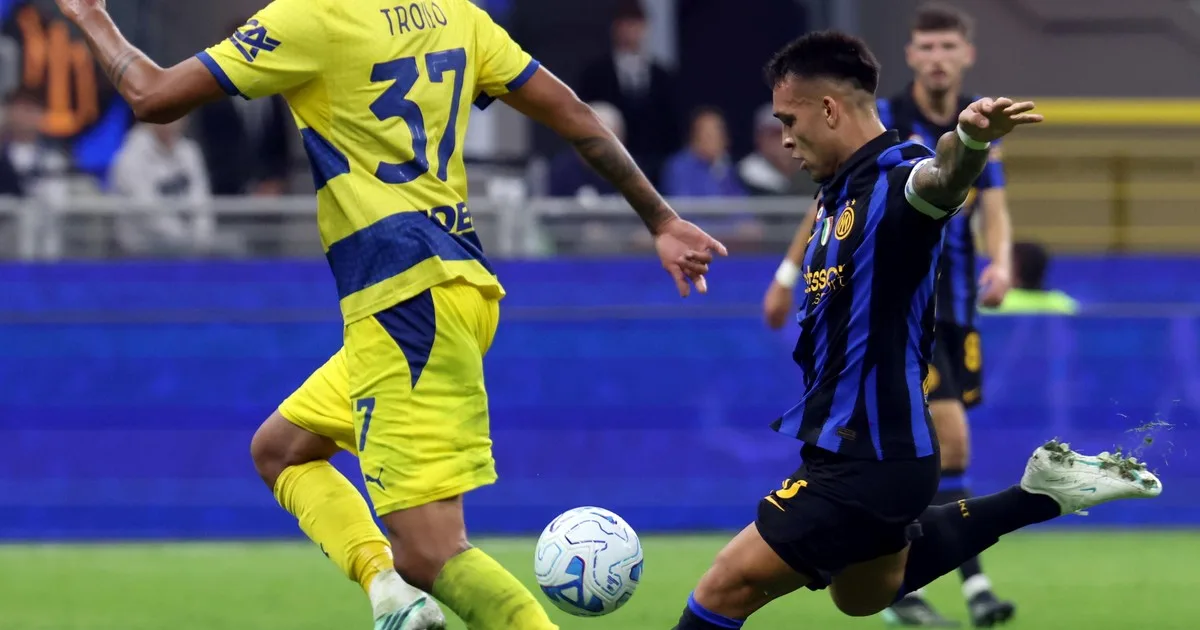 Con media hora de Lautaro Martínez, Inter goleó a Parma y lidera la Serie A en solitario