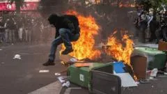 'Everyone hates the police' – what France's school protests reveal about a divided nation
