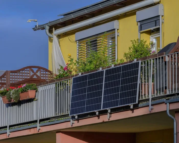 Plug-in balcony solar panels to go on sale in UK for first time