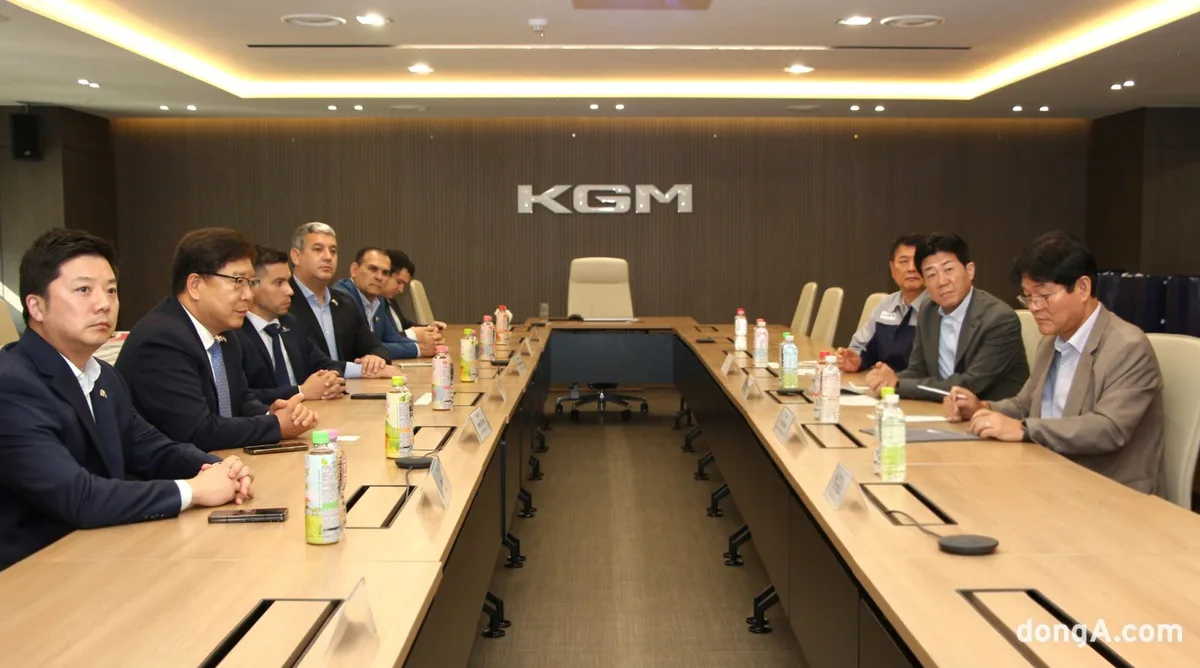 KGM, 파라과이에 무쏘 EV 공급