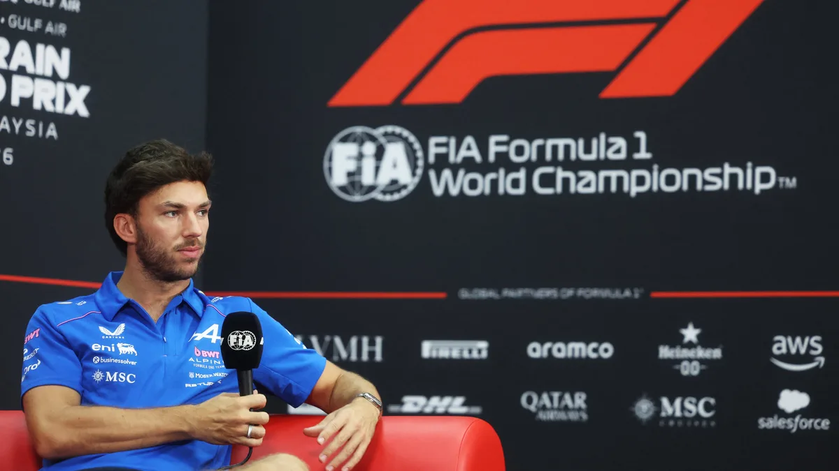 El crudo análisis de Pierre Gasly sobre los problemas de Alpine en el Gran Premio de Singapur
