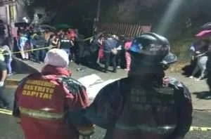Fuertes lluvias en Caracas dejan dos fallecidas en la parroquia La Vega