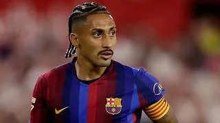 ¡ALERTA EN EL BARCELONA! Raphinha se pierde los próximos dos partidos por precaución