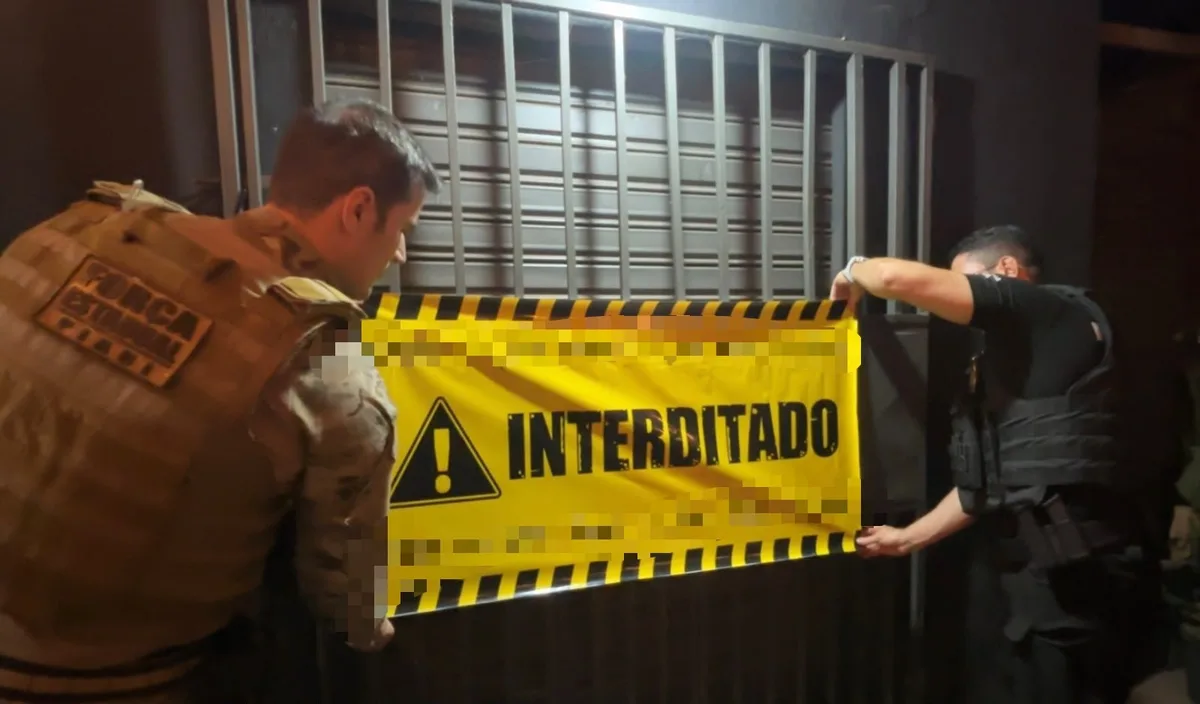 Bar é interditado na Zona Leste de Teresina; dona é autuada por poluição sonora e venda de álcool para adolescentes