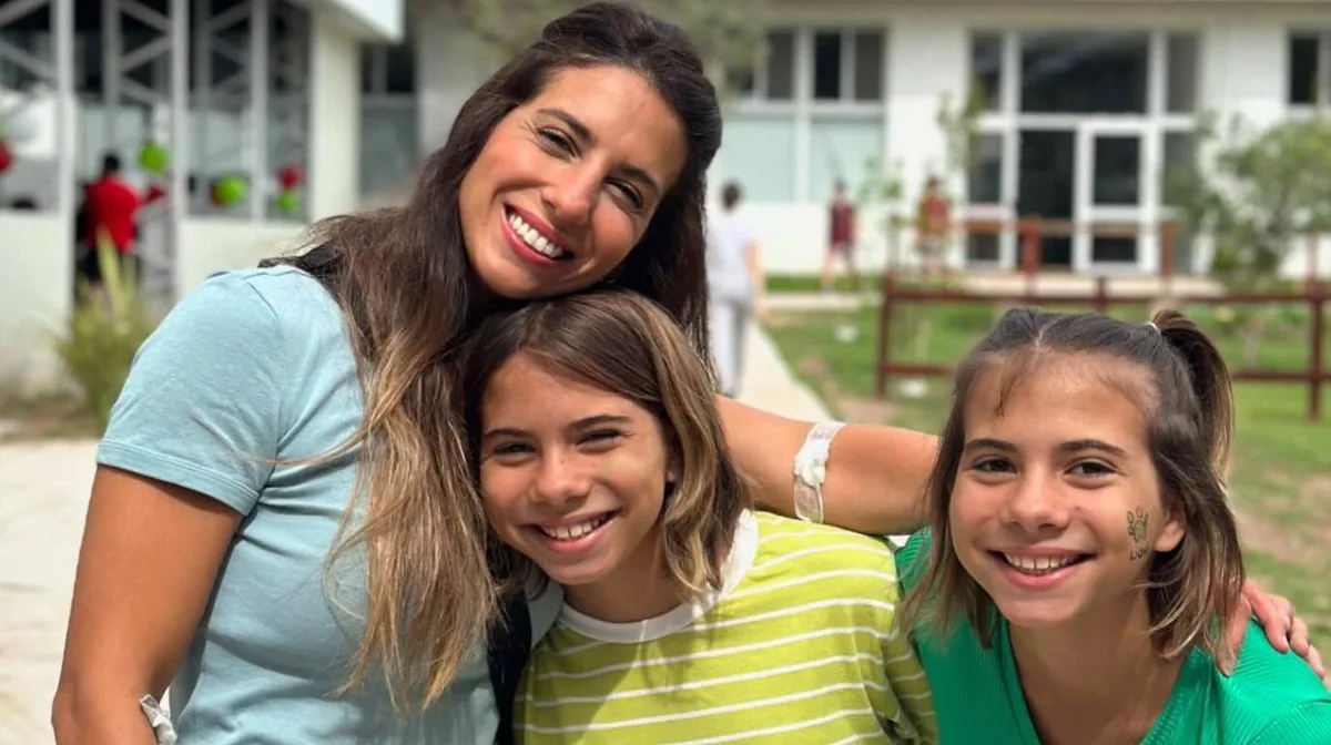 Así están Charis y Bella Defederico, las hijas de Cinthia Fernández que cumplieron 13 años
